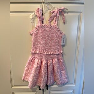 NWT Be Elizabeth James and Lottie Pink Floral Dress